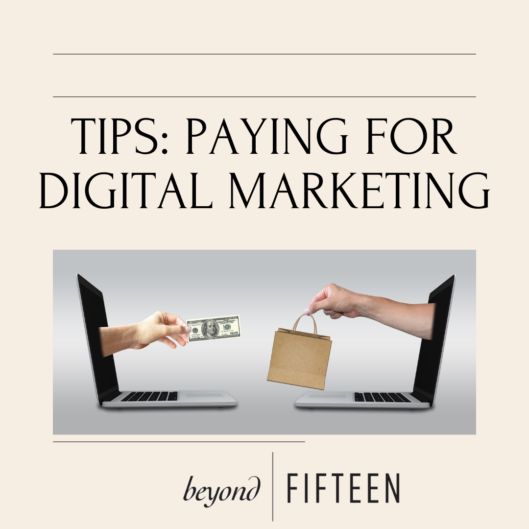 paying for digital marketing