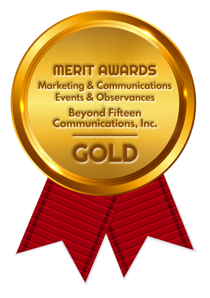 Merit Awards 2025 Marketing & Communication Gold Beyond Fifteen